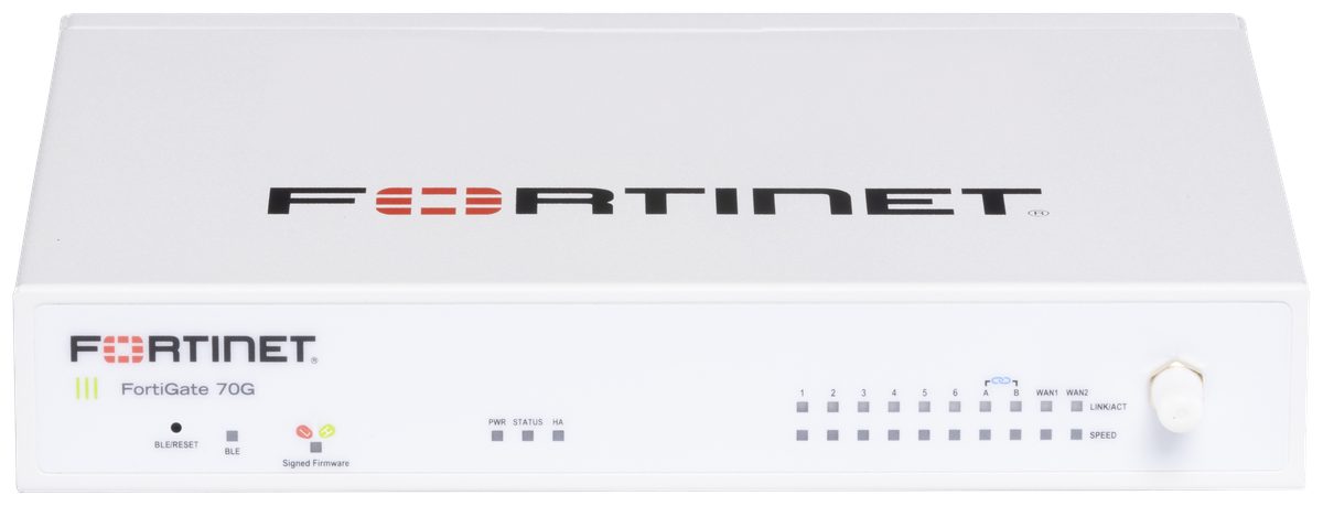 FortiGate 70G front panel