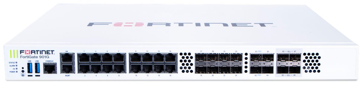FortiGate 901G front panel