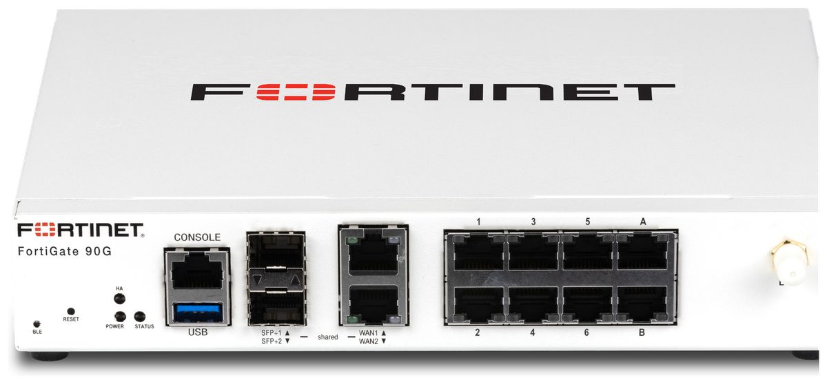 FortiGate 90G front panel